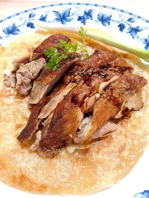 Roast duck with roti|Puhngさん