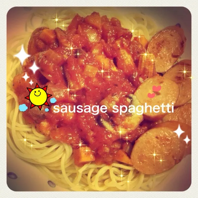 sausage spaghetti|wee mingさん