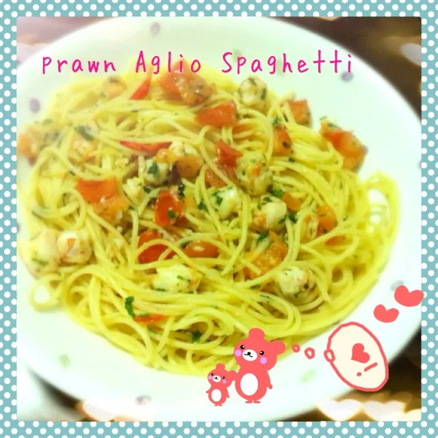 Prawn Aglio Spaghetti|wee mingさん