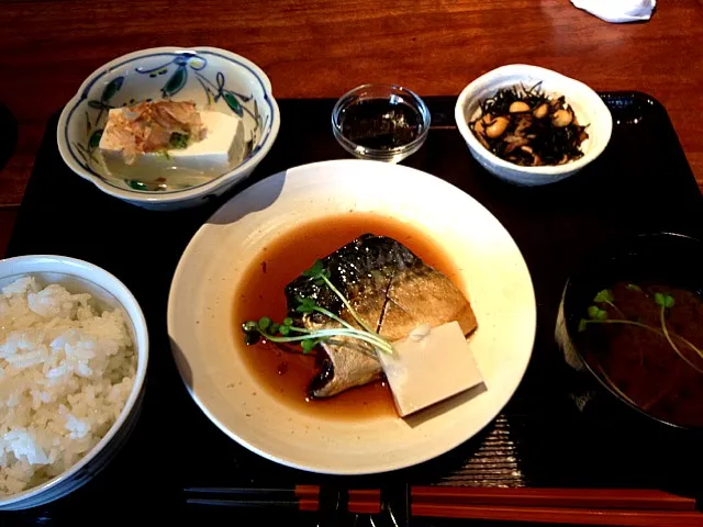 寒サバ煮付け定食|romiさん