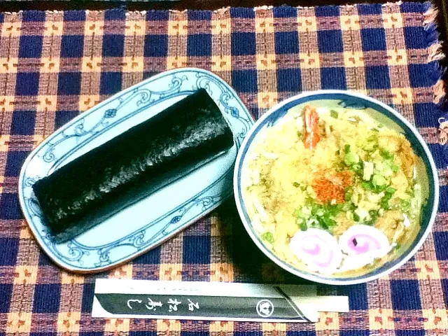 恵方巻き＆うどん|Akihiro Sasayamaさん