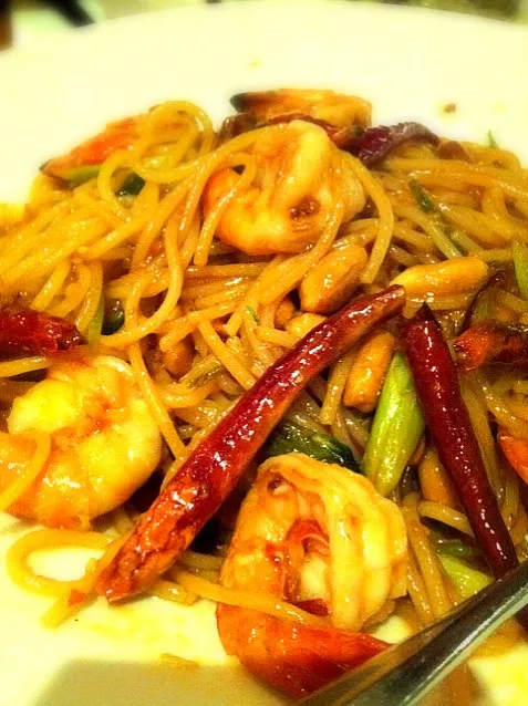 Spicy shrimp pasta|Kandyさん