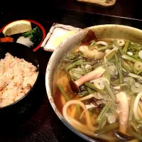 Snapdishの料理写真:山菜うどん|kemkemu2さん