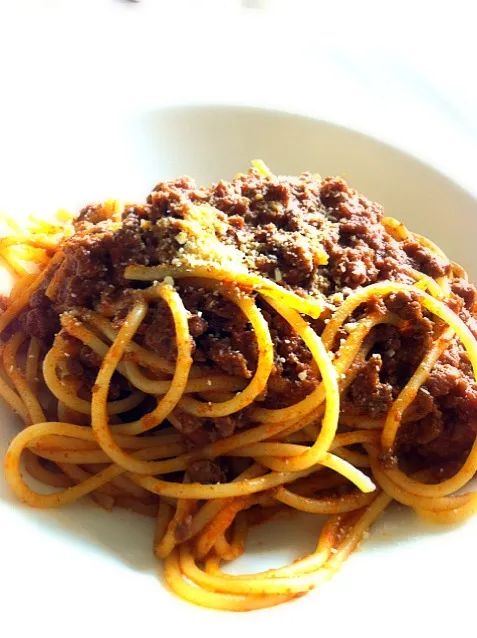 spaghetti bolognese|Tinky 🍒さん