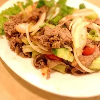 Snapdishの料理写真:Thai beef salad|vincentさん