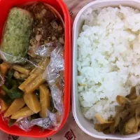 Snapdishの料理写真:中華弁当 824kcal（!）@TFT|hama noriさん