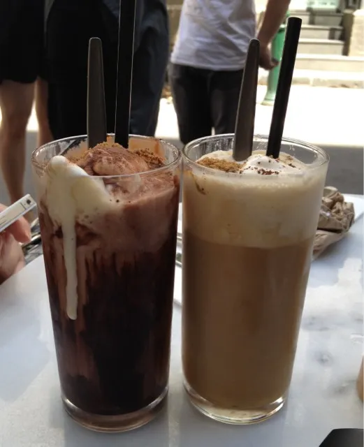 iced choco n iced coffee|Margaretさん