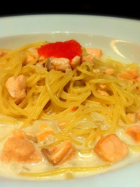 Salmon & Crab Roe Spaghetti|Kandyさん