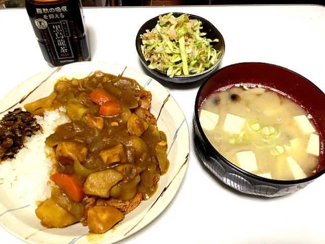 Snapdishの料理写真:カツカレー|tetsudayoさん