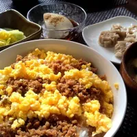 Snapdishの料理写真:二色丼ランチ|kakosukeさん