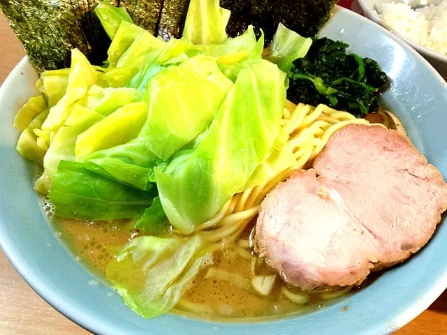 のり増しラーメン中 キャベツ キャベチャ かため 濃いめ|tecklさん