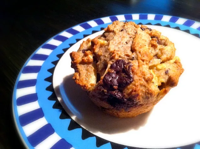 vegan apple-cashew-chocolate muffin|Gabiさん