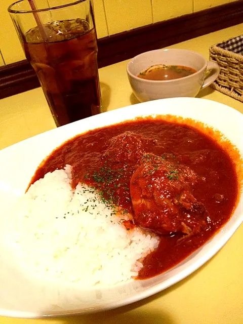 トマトベースのヘルシーチキンカレー|Amourlyさん