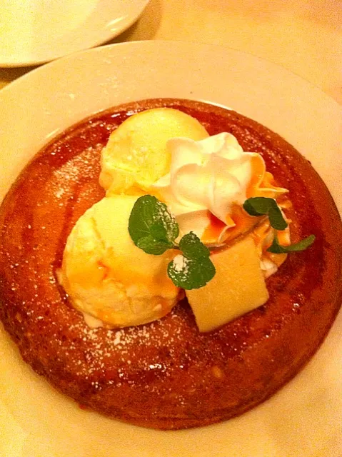 pancake w/icecream|hkr okzkさん