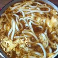 Snapdishの料理写真:かき玉うどん|Tsuneyoshi SHIMIZUさん