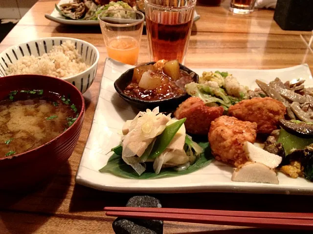 玄米ごはん定食|chieさん