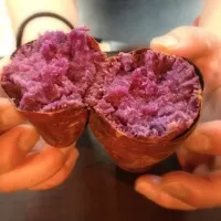 Snapdishの料理写真:パープルスイートロードを使って焼き芋|聖護院さん