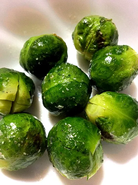 芽キャベツの油炒め|hiroさん