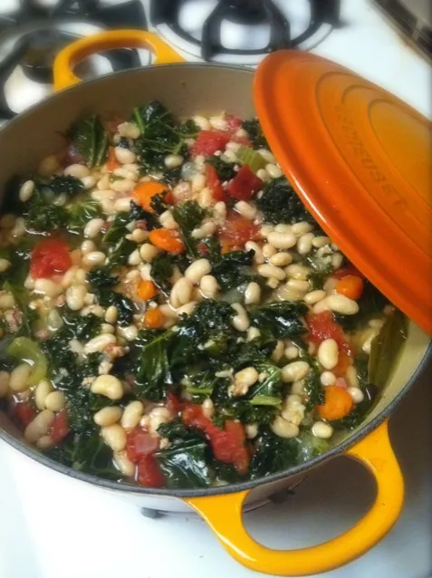 white bean and kale stew|kyle hagertyさん