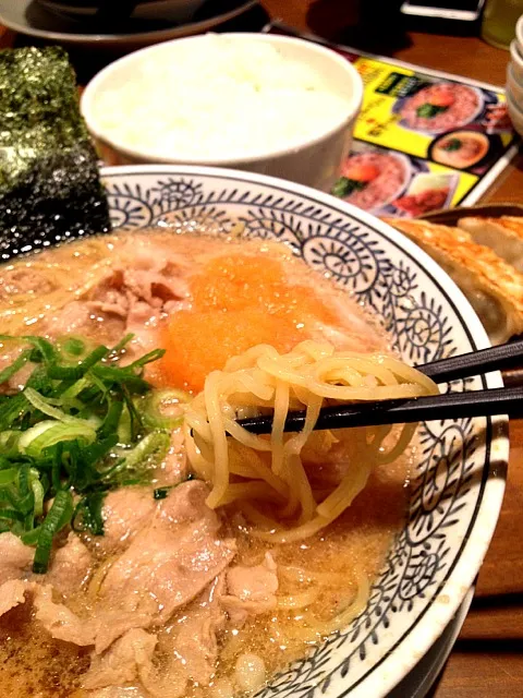 肉そば＆餃子セット|ダンディ☆和田さん