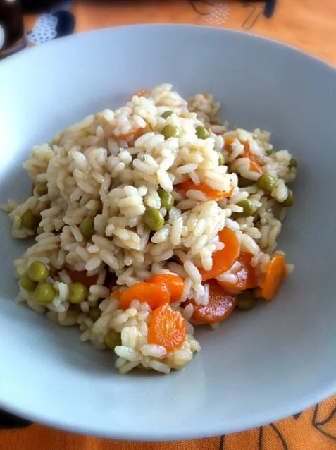 risotto w/ peas & carrots|Marcoさん