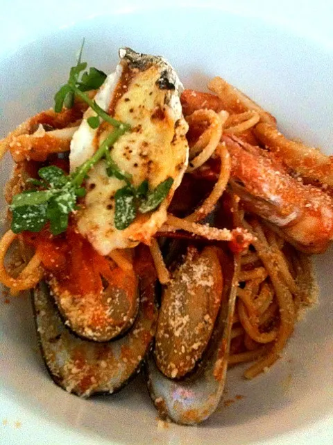 Seafood Spaghetti|Shiroi Yukiさん