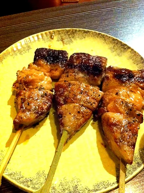 yakitori goose liver|mikko tanさん