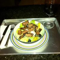 grilled filet salad|Jimmy Gillilandさん