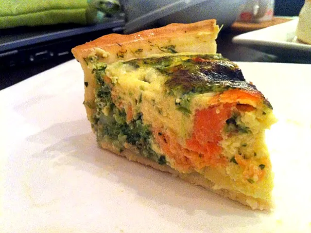 Smocked salmon quiche|sumyeeさん