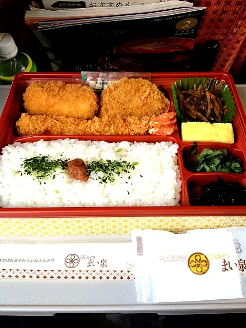 まい泉 ごひいきフライ弁当♪( ´θ｀)ノ|pouojisanさん