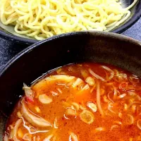 Snapdishの料理写真:ピリ辛つけ麺|Seigo Kurokiさん