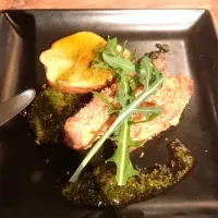 豚バラ肉のパン粉と香草焼き|Goto Koichiroさん