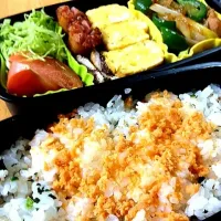 Snapdishの料理写真:寝坊弁当|ミホコさん