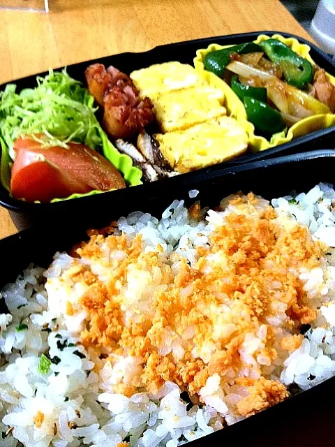 Snapdishの料理写真:寝坊弁当|ミホコさん