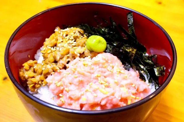 Snapdishの料理写真:ねぎトロ納豆丼|秋元康宏さん