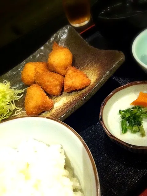 鶏カツ定食|Daisuke Okimuraさん