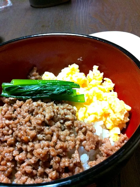 三色丼|さゎ☆さん