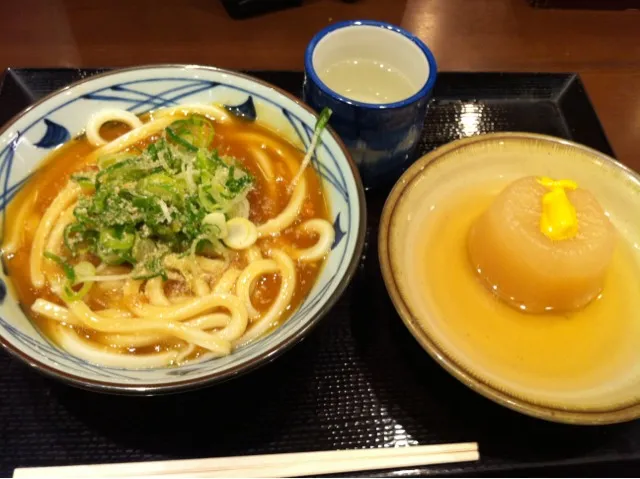 カレーうどん＆大根おでん|tkさん