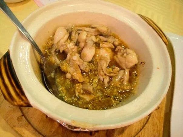 Frog Leg in Ginger Sauce|Shiroi Yukiさん