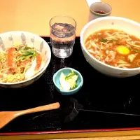 月見カレーうどん|harukaさん