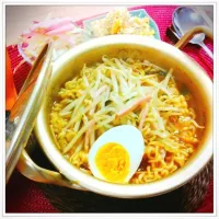 Snapdishの料理写真:辛ラーメン|yappyさん