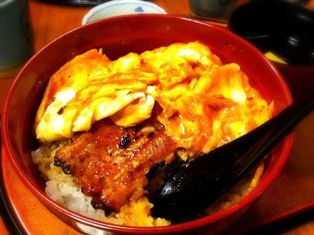 ふわふわ卵のうなぎ丼|yumiさん