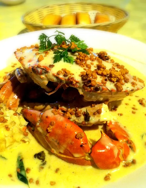 crab with coconut butter sauce|Foodさん