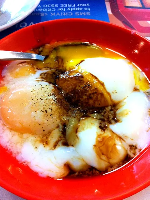 Snapdishの料理写真:Half Boiled Egg|Yappilyさん