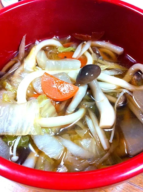 具沢山過ぎ饂飩|yumamaさん