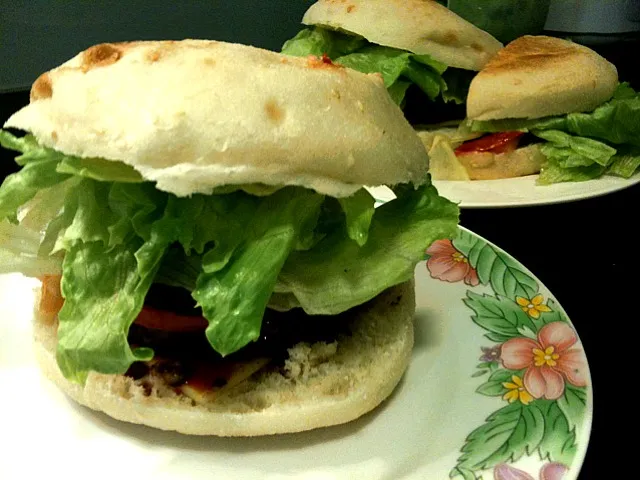 Snapdishの料理写真:I made beef burgers for #dinner|Annette Meltonさん