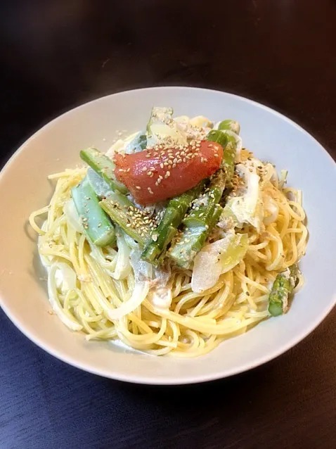 Snapdishの料理写真:クリームパスタ|kanaさん