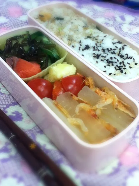 桜海老大根弁当|hoppycowさん