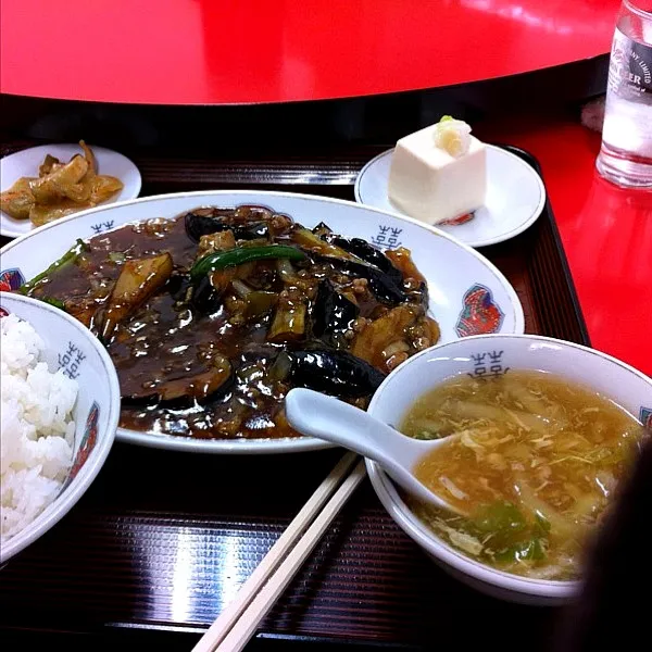 麻婆なす定食|nandaさん