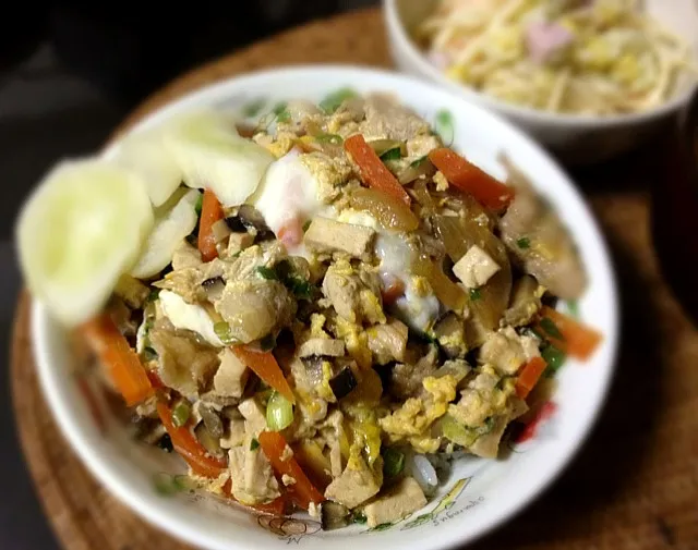 親子丼風、豚丼|ryoichiro tsujiさん